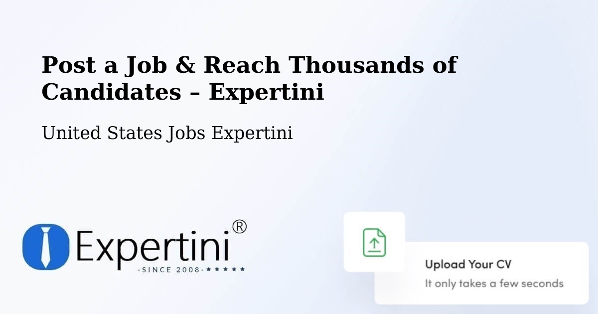 Post a Job in Bishop – Hire the Right Talent - Bishop, United States Jobs Expertini
